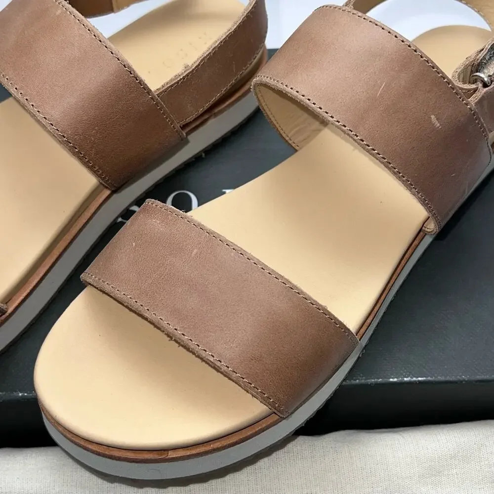 Nisolo Go-To Flatform Sandal Women's Size 7.5, New in Box